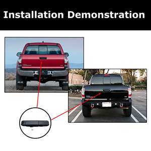 Cổng sau xử lý máy ảnh Góc nhìn rộng hoàn hảo ẩn cài đặt sao lưu máy ảnh cho TOYOTA tacoma 2005-2015 - Product Image 5