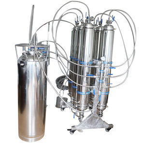 Sistema de extracción de bucle cerrado, extractor de 100LB, 50 libras, con tanque solvente - Product Image 1