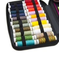 Kit de couture portable multifonctionnel 94 pièces tendance et durable, avec règle de positionnement des aiguilles – Vente chaude