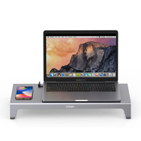 Harga Terbaik 11 in 1 Hub Adapter Konektor Docking Station Tipe C Pengisi Daya Nirkabel Dock Hub Dudukan Laptop Port USB