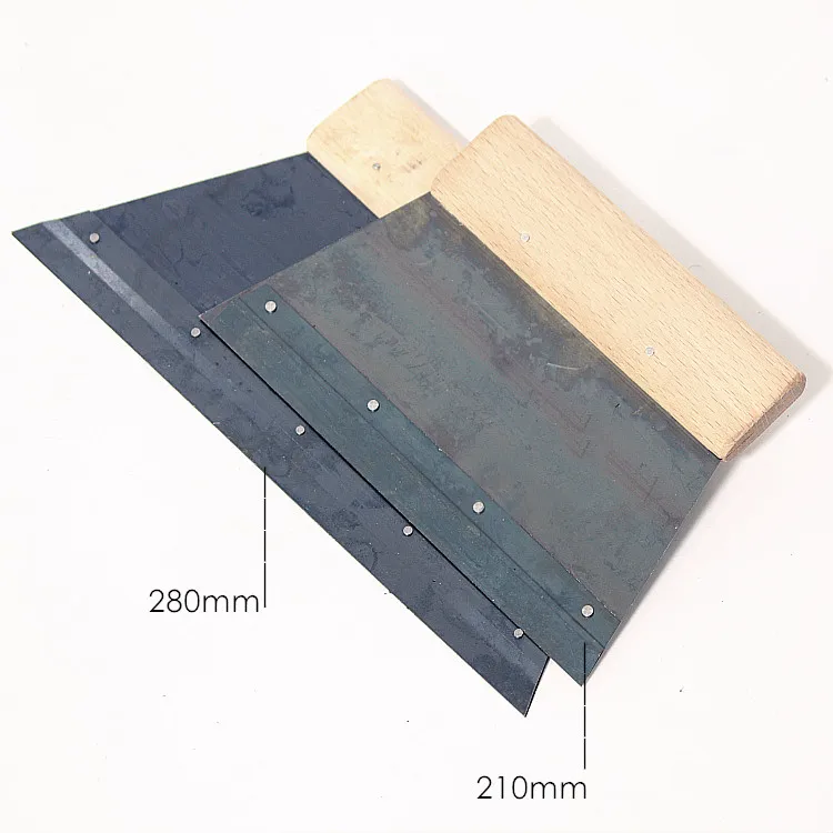 TOP PVC plastic floor construction tools glue scraper rack and pinion adhesive trowel