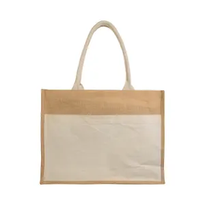 Borsa in juta personalizzabile, merchandising sostenibile - Product Image 2