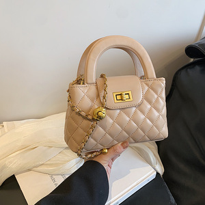 2025 Mùa Xuân Mùa Hè Mới Cổ Điển Thêu Kim Cương Túi Xách Với Màu Rắn Tính Khí Joker Messenger Túi Bow Thư Trang Trí - Product Image 4