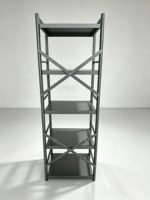 Étagère de rangement multi-niveaux robuste avec cadre solide, présentoir ouvert pour cuisine et salon