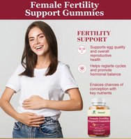 Gummies de soutien à la fertilité féminine R52 – Santé reproductive, soin ovarien, supplément prénatal pour marque privée