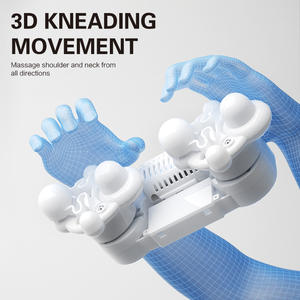 Tragbare 3D-Knet-Thermomassage Körper muskels ch merzen Entspannungs gürtel Shiatsu Vibration Nacken <span class=keywords><strong>massage</strong></span> gerät mit beruhigender Beheizung - Product Image 5