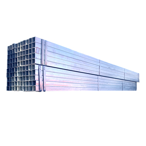 ASTM A106B 40x40 75x75 25X25 20X20 50X50mm 40X80nn 100X50mm 100x100 Tube rectangulaire en acier galvanisé à chaud Prix - Product Image 5
