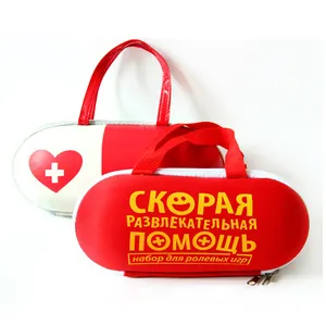 Custom medical 139 piece outdoor mini promotional sports ball first aid kit