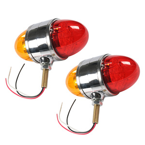 Clignotants ronds 34LED double face 12V pour remplacement et réparation de camions et remorques - Product Image 5