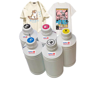 <span class=keywords><strong>Encre</strong></span> blanche pour impression numérique sur film CMYK, à base d'eau, recharge de 1000 ml pour cartouches, pour impression par transfert - Product Image 1