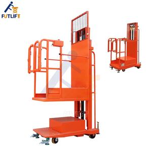 Nouveau 4m 4.5m <span class=keywords><strong>Semi</strong></span>-électrique Préparateur de commandes de haut niveau Matériau en acier Chaîne Type d'élingue pour les hôtels de détail Usine de fabrication - Product Image 5