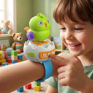 Juguete de Simulación de Pollito Multifuncional con Voz Inteligente, IA, Conversación por Voz, Aprendizaje del Habla, Pájaro Gugu Inteligente para Niños - Product Image 6