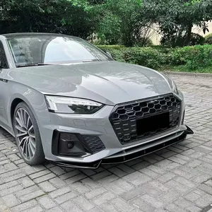 สปอยเลอร์กันชนหน้ารถยนต์ StarNav สำหรับ A5 8W TFSI TDI S-Line รุ่น A5 S5 B9 B9.5 ปี 2020-2024 ชุดแต่ง Facelift - Product Image 3
