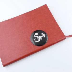 Rueda de coche, cubo de rueda, tapa central, emblemas, insignia, tapacubos, cubierta de llanta de rueda, escorpión, 56mm/68mm, Accesorios para automóviles - Product Image 3