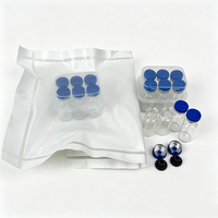 Flacon en verre borosilicate transparent stérile pour injection, fabriqué en usine
