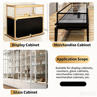 Serrure numérique intelligente pour armoire, vitrine, tiroir, sans perçage, pour cadres coulissants à pousser-tirer pour porte en verre