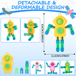Nouveautés en gros : Jouets anti-stress Gyroscope de bureau le moins cher, Fidget Spinner à bulles à presser - Product Image 5