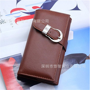 PU scissor case, nail tool bag storage bag, multi-piece nail clipper case, foldable bag - Product Image 4