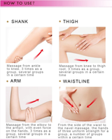 Produits amincissants à effet rapide, crème chauffante anti-cellulite pour amincir le corps et brûler les graisses