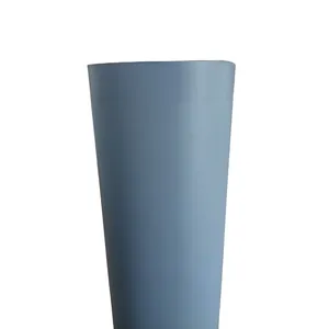 Thickened light blue color Laminating Film Furniture Surface Usage Solid Color PVC deco film
