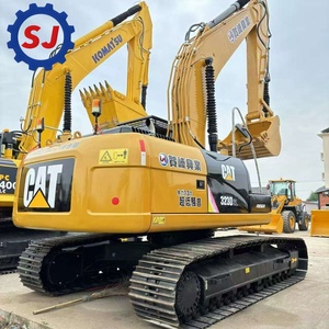 Excavatrice hydraulique d'occasion CAT 323D2L d'origine japonaise, matériel de construction, excavatrice CAT 323D2L 23T d'occasion en bon état, en stock - Product Image 3