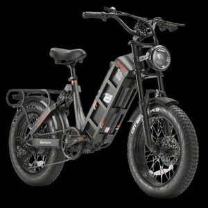 Bicicleta Eléctrica Urbana Eahora Juliet Retro Personalizada de 48V con Motor sin Escobillas, Alcance de >60 km, Neumáticos Gruesos para Montaña y Carretera - Product Image 1