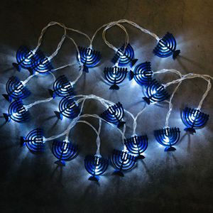 3.2m Pin hoạt động dẫn ánh sáng lên hanukkah menorah hình ánh sáng chuỗi sao của <span class=keywords><strong>David</strong></span> gadol chuỗi ánh sáng do Thái kỳ nghỉ Nguồn cung cấp - Product Image 2
