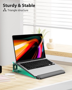 Aluminum Ergonomic Folding Portable Desktop Laptop <strong>Stand</strong> for Apple MacBook Air Pro <strong>Dell</strong> HP 10-15.6 Inch Laptops