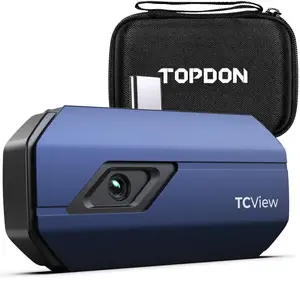 Topdon Fabriek Prijs Tc001 Smartphone Gebruik Mini Thermografie Thermische Camera Mobiele Android Auto Ir Infrarood Warmtebeeldcamera