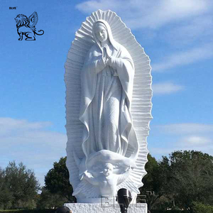 Estatua <span class=keywords><strong>de</strong></span> la Virgen María <span class=keywords><strong>de</strong></span> Mármol para Exteriores, Escultura Religiosa <span class=keywords><strong>de</strong></span> la Virgen <span class=keywords><strong>de</strong></span> <span class=keywords><strong>Guadalupe</strong></span> para Decoración <span class=keywords><strong>de</strong></span> Jardín o Iglesia - Product Image 2