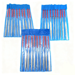 ชุดตะไบเพชร 140 มม. ชุดตะไบขนาดเล็กสำหรับแกะสลักหิน แก้ว โลหะ งานฝีมือ เครื่องมือช่าง ชุดตะไบ - Product Image 6