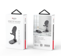 Support de téléphone portable pliable universel C85 avec réglage télescopique flexible et support de tablette pour bureau