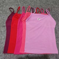 Modèle JCF006, taille S-XL, couleur blanche, débardeur sans manches à sublimation, coupe ajustée, été africain, pour femmes, 0,85 dollar.