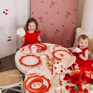 Chaise pour enfants en rotin faite à la main, écologique et moderne, en osier naturel, meubles d'extérieur sécuritaires pour la décoration de fête d'anniversaire - Product Image 5