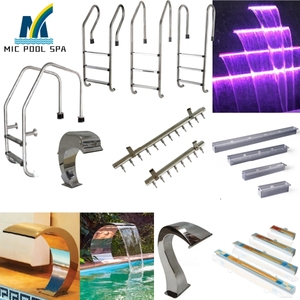 304/316 acier inoxydable <span class=keywords><strong>piscine</strong></span> cascade fontaine jardin décoration/<span class=keywords><strong>piscine</strong></span> <span class=keywords><strong>rideau</strong></span> d'eau - Product Image 3