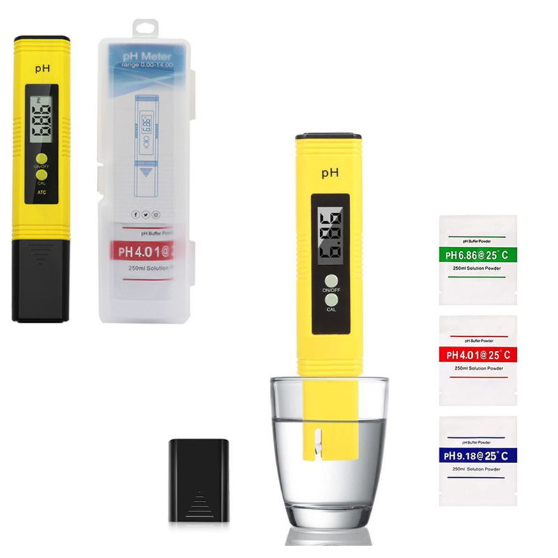 Portable Ph Meter Acidity Meter Ph02 Test Pen Ph Alkalinity Fish Tank High Precision Ph Pen Water Quality Detector