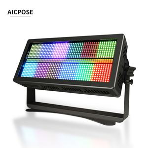 AICPOSE - Nueva Luz Estroboscópica DMX de 400w para Escenario, Resistente al Agua IP65, 24 Segmentos RGB 3en1 - Product Image 1