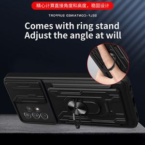 Anillo Protector 360 con Soporte y Ranura para Tarjetas para Samsung Galaxy A33 5G, Accesorio para Teléfono Móvil - Product Image 5