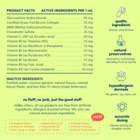 Complément alimentaire liquide de collagène super formule quotidienne 12-en-1 OEM avec glucosamine et MSM pour chiens et chats – Multivitamines pour articulations, peau, pelage et système urinaire