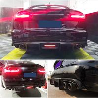 Diffuseur en fibre de carbone véritable pour pare-chocs arrière, lèvre inférieure, spoiler, kits de carrosserie pour Audi A6 S6 C7.5 2016 2017 2018