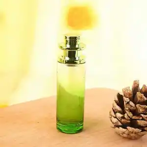 Produksi Pabrik Diskon Besar Botol Parfum Kaca Kosong Isi Ulang dengan Semprotan