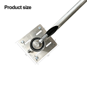 Brazo Giratorio de Acero Inoxidable Tipo Z para Lavado de Autos, Rotación de 360°, para Estaciones de Autolavado - Product Image 5
