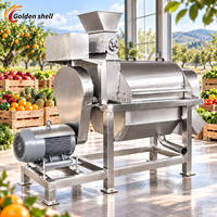 Machine à Jus Multifonctionnelle Goldenshell Robuste pour Fruits et Légumes, Ligne de Traitement de la Pulpe de Tomate