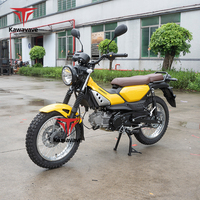 Motocyclettes Kawavave CUB 110cc, moteur Jianshe 150cc, motocyclettes à cadre courbé, Super Cub Motor