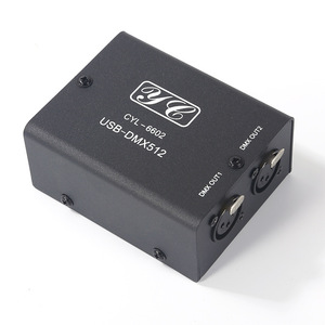 Contrôleur haute vitesse USB-DMX512 HT 114 Design personnalisé <span class=keywords><strong>Musique</strong></span> et synchronisation de <span class=keywords><strong>la</strong></span> lumière Afficher les lumières de contrôle du logiciel informatique - Product Image 2