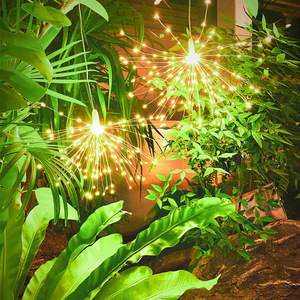 <span class=keywords><strong>Luces</strong></span> <span class=keywords><strong>Navidenas</strong></span> Diwali Decor Solar String Lights Holiday Wedding Fairy Led Firework Tree decorazioni natalizie luci - Product Image 2