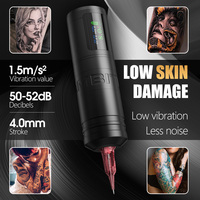 Máquina de Tatuar Inalámbrica Profesional Ambition Ninja Ultra con Trazo Recto de 3.5mm/4.0mm y Accionamiento Directo para Artistas del Tatuaje Corporal