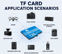 Tarjeta de Memoria Mini SD Original de la Marca PG, 16/32/64 GB, TF C10, para Grabación 4K, Cámara y DVR, de Plástico