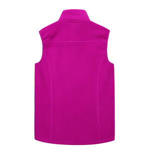 Chaqueta polar ligera personalizada para <span class=keywords><strong>mujer</strong></span>, <span class=keywords><strong>chaleco</strong></span> Softshell a prueba de viento de punto de primavera para deportes de senderismo y ropa exterior de trabajo - Product Image 5