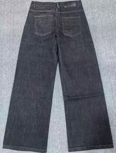 Jean en denim selvedge ample et large pour homme, 14,5 oz, modèle Original Bull, avec bordure rouge vintage, style streetwear décontracté - Product Image 3